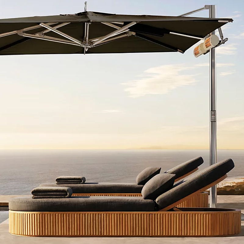 Outdoor Pool Sun Lounger Chair - огляд і ціна Outdoor Furniture Lounge Set