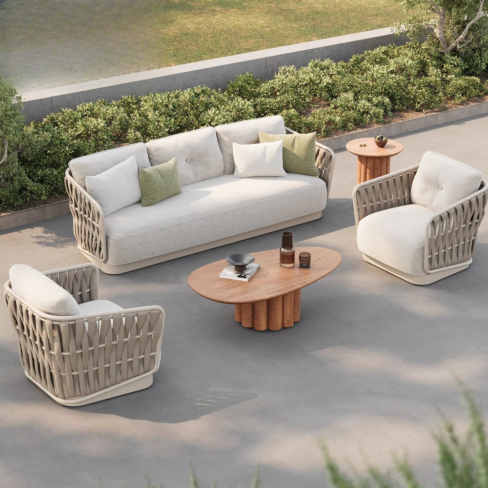 Garden Comfort Sofa Metal Set  - огляд і ціна Outdoor Furniture Lounge Set