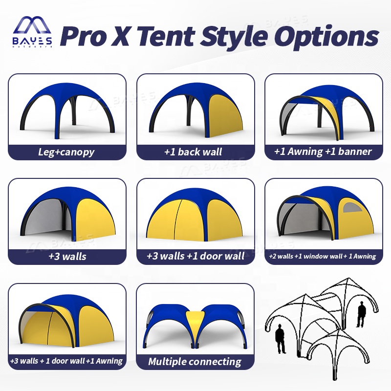 Custom Logo Inflatable Tent Ai - огляд і ціна Gazebo Pop Up