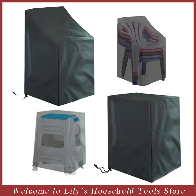 Heavy Duty Stackable Chair Cov - огляд і ціна Outdoor Furniture Cover Waterproof