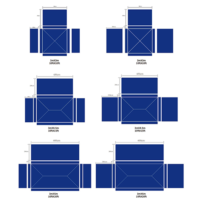 Customize 3x3M Outdoor Alumini - огляд і ціна Gazebo Pop Up