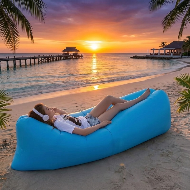 Portable Inflatable Air Sofa,  - огляд і ціна Outdoor Furniture Lounge Set