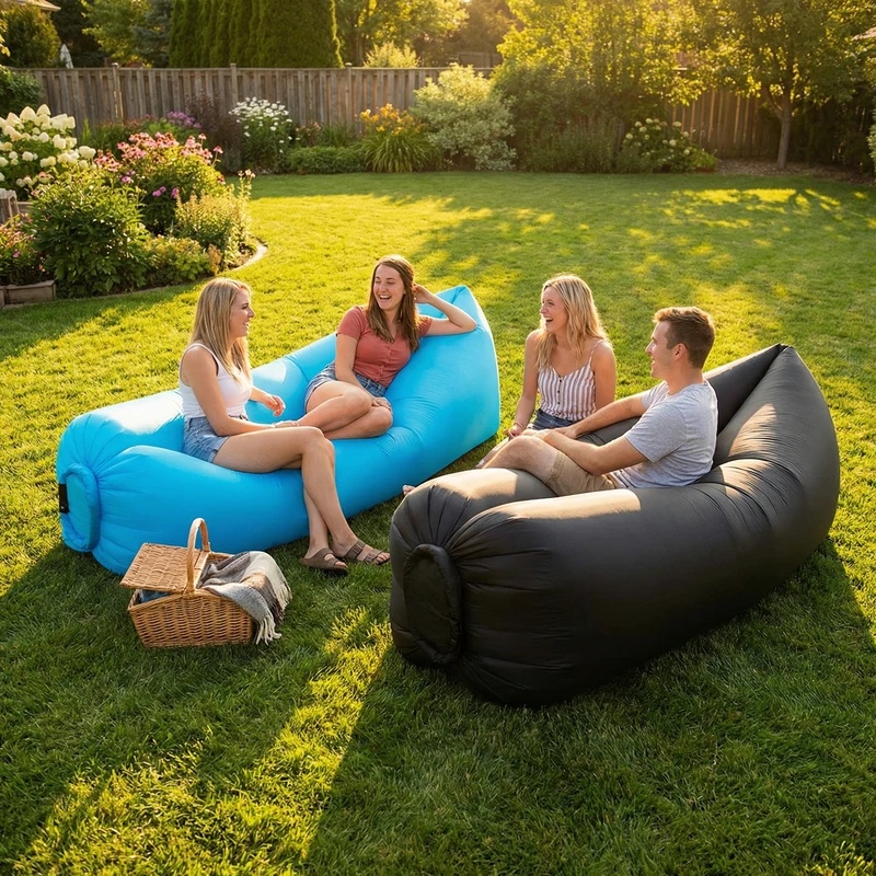Portable Inflatable Air Sofa,  - огляд і ціна Outdoor Furniture Lounge Set