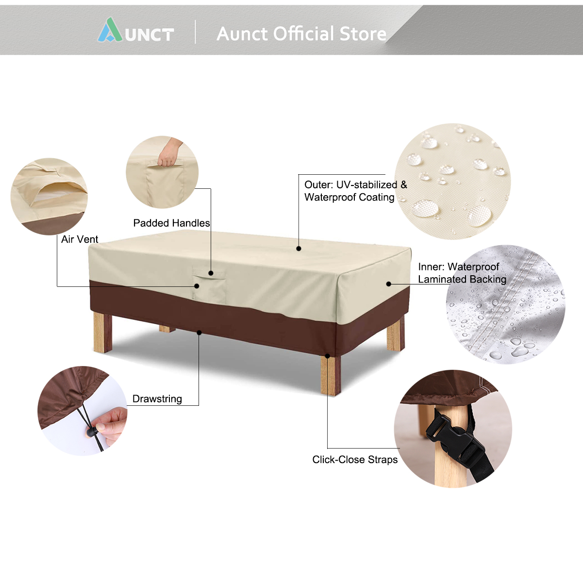 420D HEAVY DUTY Outdoor Garden - огляд і ціна Outdoor Furniture Cover Waterproof