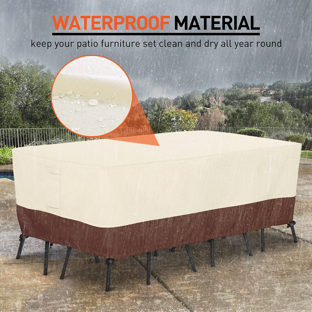 420D HEAVY DUTY Outdoor Garden - огляд і ціна Outdoor Furniture Cover Waterproof