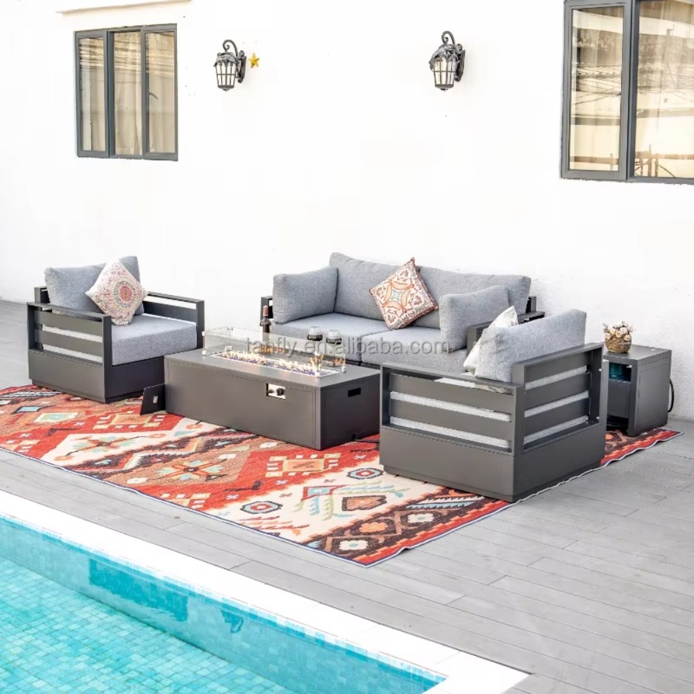 Villa Hotel Outdoor Furniture  - огляд і ціна Outdoor Furniture Lounge Set