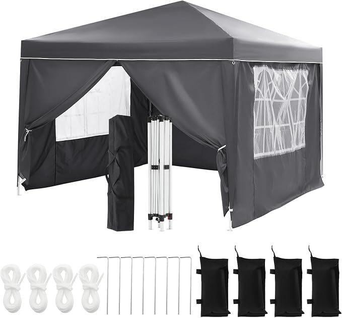 10*10FT Heavy Duty Pop Up Cano - огляд і ціна Gazebo Pop Up
