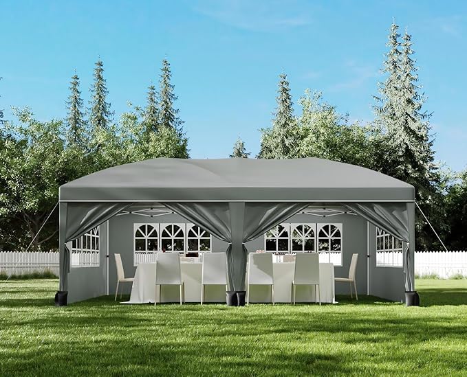 10*10FT Heavy Duty Pop Up Cano - огляд і ціна Gazebo Pop Up