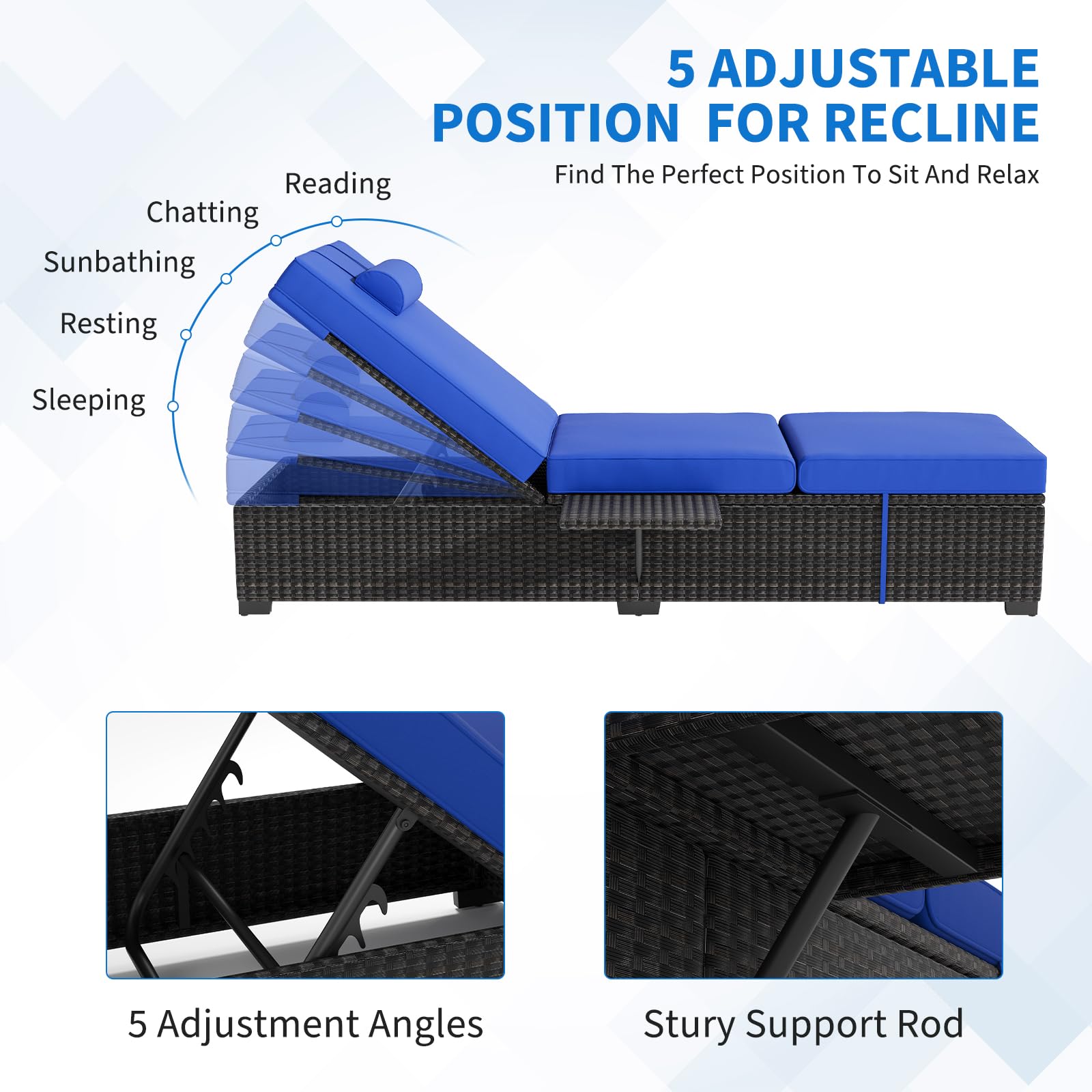 Outdoor Chaise Lounge Chairs S - огляд і ціна Outdoor Furniture Lounge Set